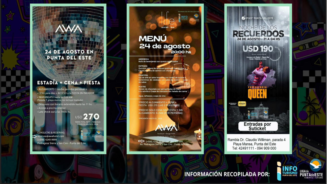Fiesta en AWA y ENJOY